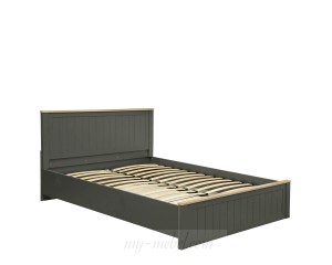 Кровать с основанием Прованс (Олмеко) Серый